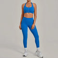 Customizable Nude Hip Lift Sports Zipper Set | Custom Logo
