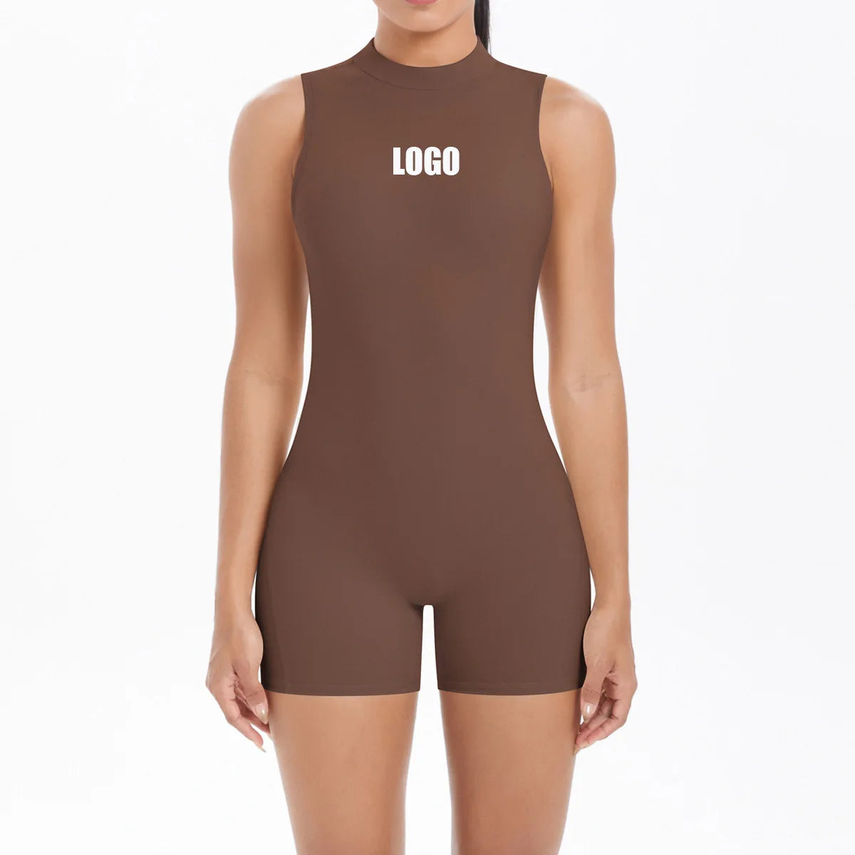 Customizable Beautiful Back Pleats Hip Lift Onesie | Custom Logo