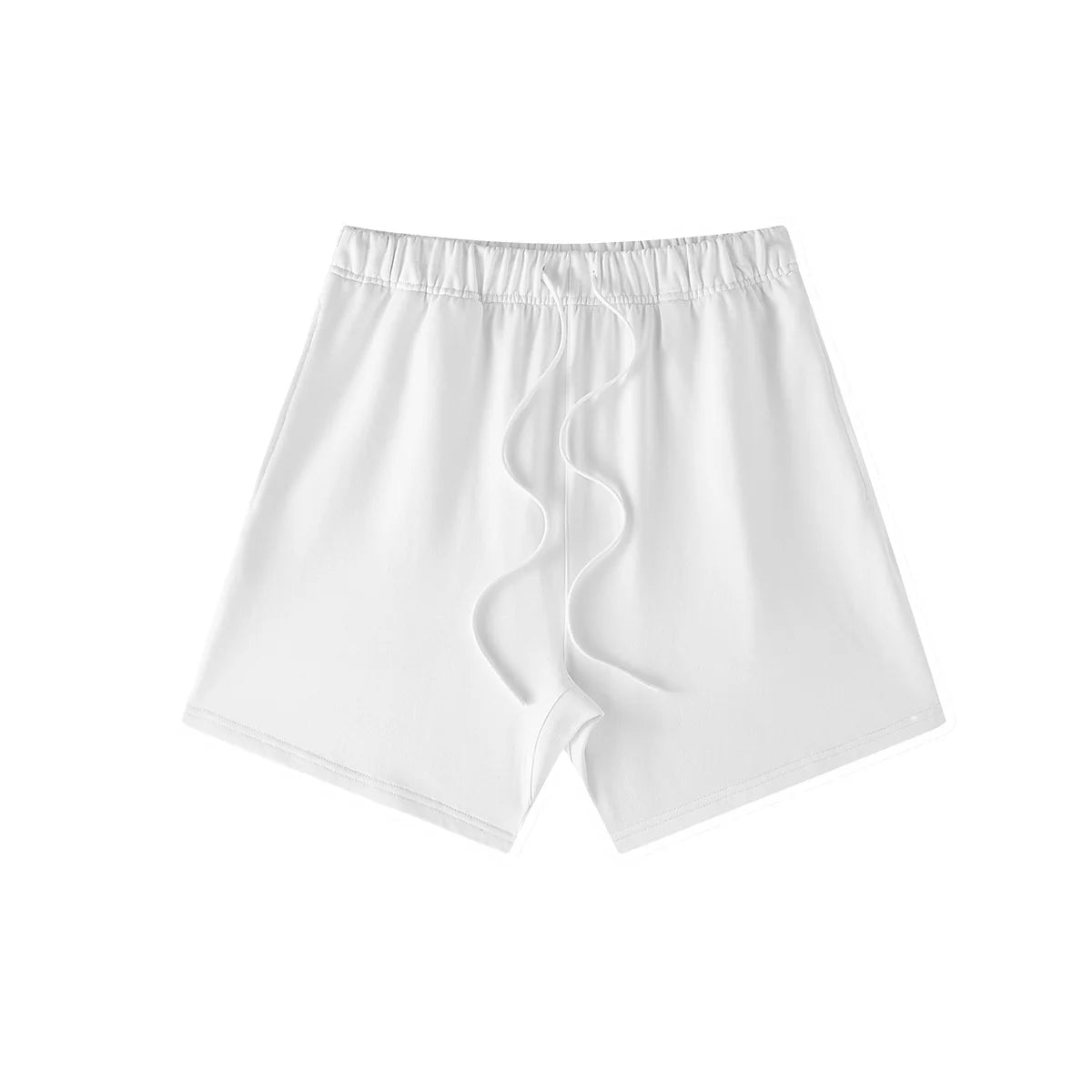 Custom LOGO Women's Summer 305G Heavy 100% Cotton Sleeveless Vest Shorts Men's and Women's Couples Street Loose Sports Suit