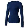 Custom LOGO Women's Naked Yoga Suit Long Sleeve T-Shirt Elastic Quick Drying Slim Fit Belly Running Fitness Top