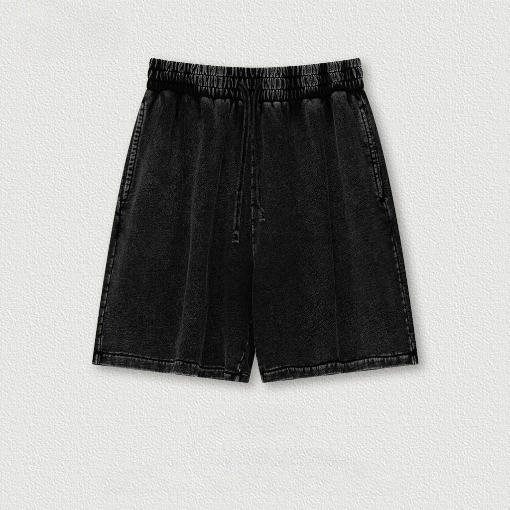 Custom LOGO for men women 2025 summer 100% cotton batik old vest 275G vest high quality casual 330G shorts couple suit