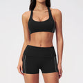 Customizable Yoga Hip Lift Tight Fitness Two-Piece Set | Custom Logo
