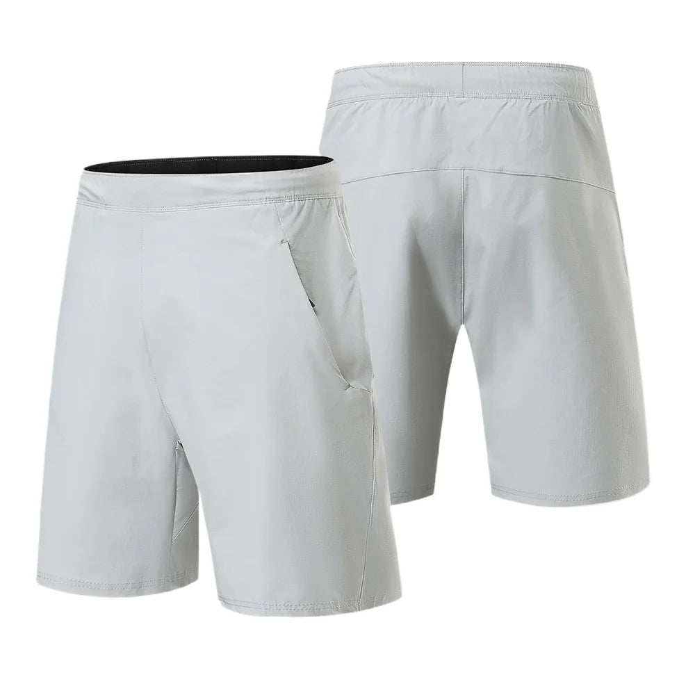 Custom LOGO Men's Sports Quick-drying Zipper Pocket Shorts Summer Casual Outdoor Running Fitness Five-point Pants